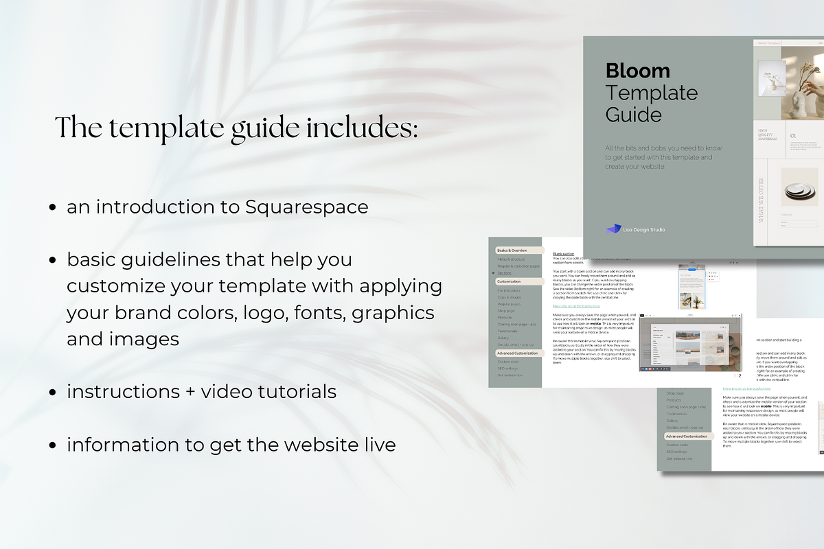 Squarespace Template - Creative Shop, a Squarespace Template by Lisa Design Studio (Photo 2 of 4)