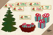 Graphics Bundle: Holiday Birdies, a Templates & Theme by Jenny Hansen Suites (Thumbnail 4 of 5)