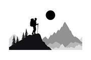 Team Hiking Silhouette Bundle, an Object Graphic by Gfx_Store (Thumbnail 3 of 15)