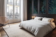 Paris Home | Bedroom No. 2 Mockup, a Household Mockup by Blixa 6 Studios (Thumbnail 8 of 8)