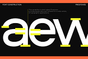Prostoves - Geometric Neo-Grotesque, a Sans Serif Font by Concepta Digital (Thumbnail 5 of 12)