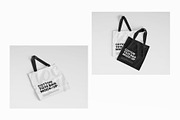 6 Cotton Shopping Tote Bag Mockups, a Product Mockup by Graphic Bird (Thumbnail 4 of 6)