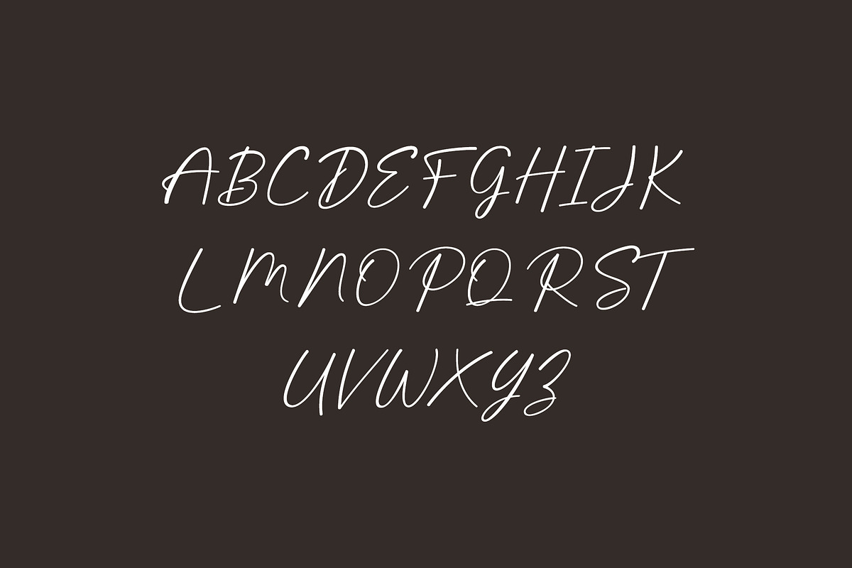 Thunderstone Handwritten Font, a Handwritten Font by UICreative (Photo 7 of 11)