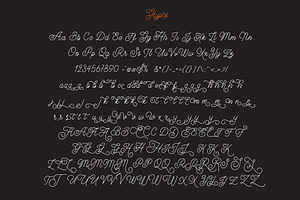 Rocktrail Monoline Script