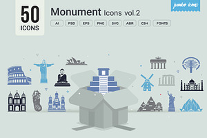 Monument Glyph Icons V2, an Outline Icon by Jumbo Icons