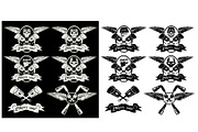Labels on biker theme, a Graphic by UVAconcept (Thumbnail 1 of 4)