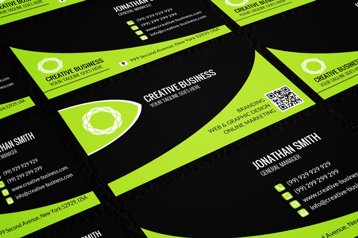 Corporate Business Card CM044, a Business Card Template by annozio (Photo 4 of 4)