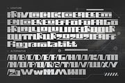 Areocheck Techno Fonts Three Styles, a Font by Erifqizefont (Thumbnail 6 of 15)