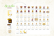 2. Elements for Ramadan Greetings, an Object Graphic by O'Gold! (Thumbnail 2 of 4)
