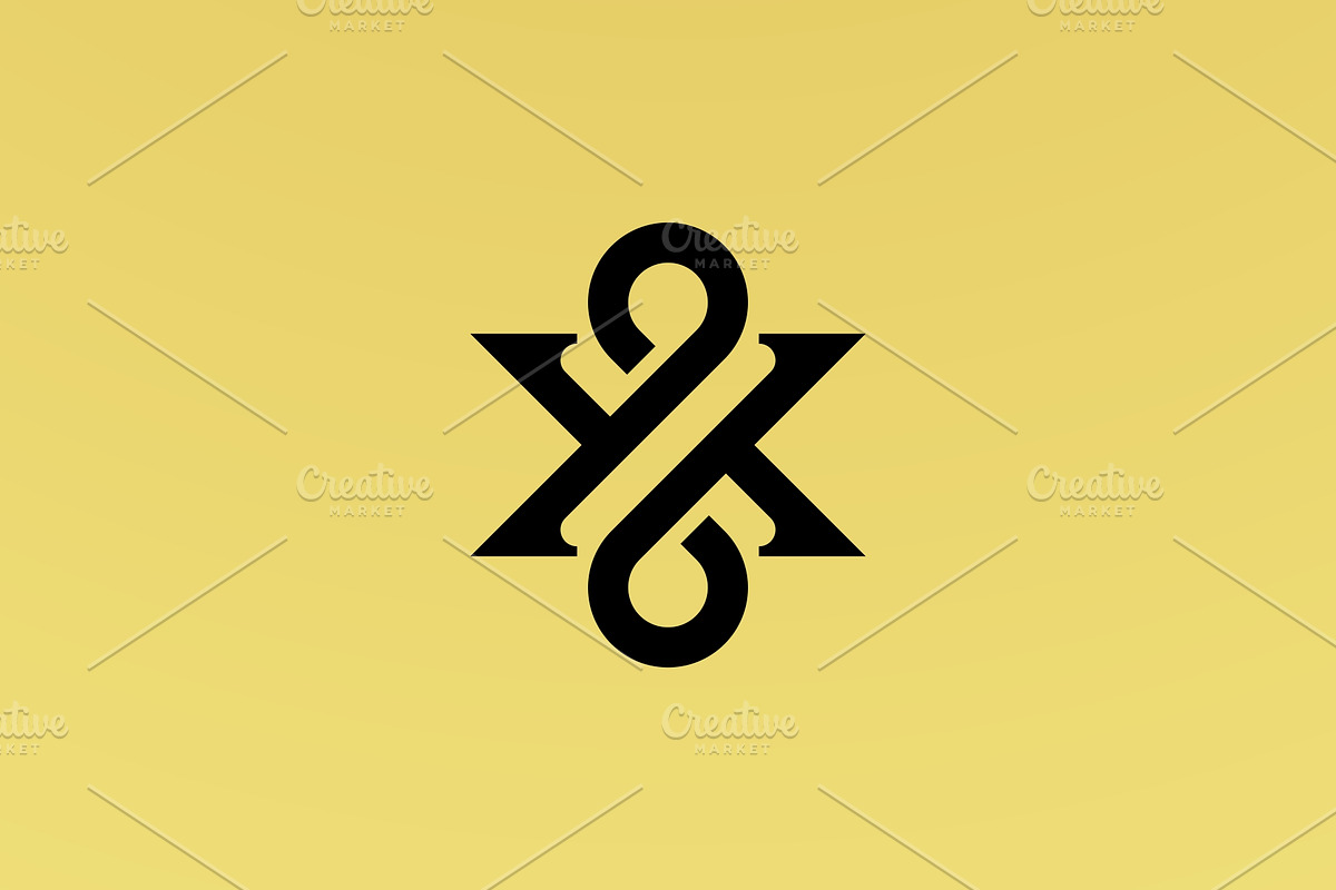 Infinity KK Letter Logo Template, a Branding & Logo Template by MenkType Studio (Photo 3 of 3)