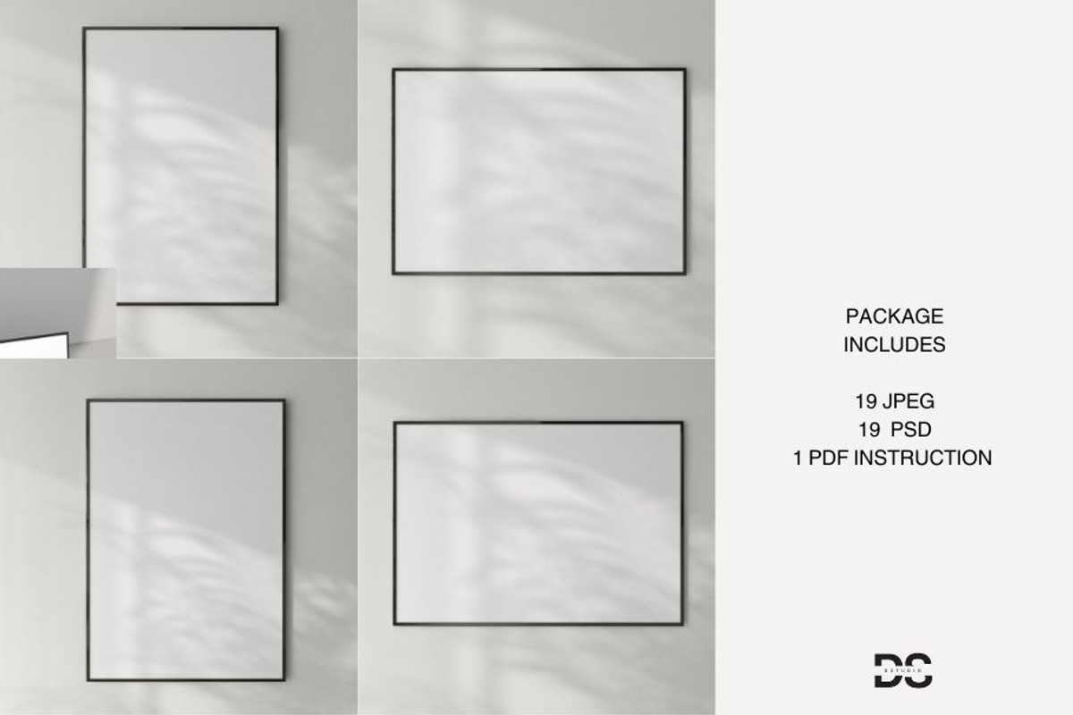 19 Bundle Frame Mockup, a Household Mockup by DSTUDIO888 (Photo 3 of 3)