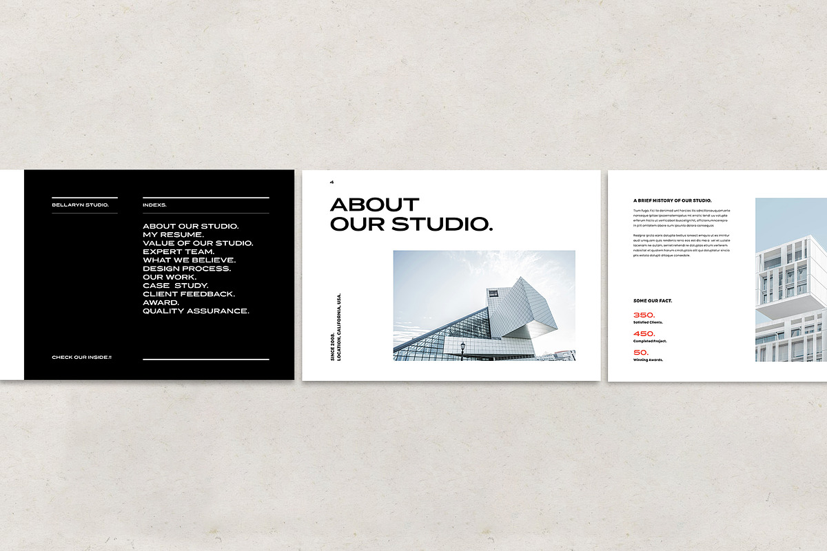 Architecture Portfolio Landscape, a Brochure Template by Occy Design (Photo 2 of 6)