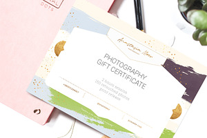 Gift Certificate Template / Aurora