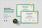 Saeroster - Certificate Template, a Print Template by Fannan Studio (Thumbnail 1 of 3)