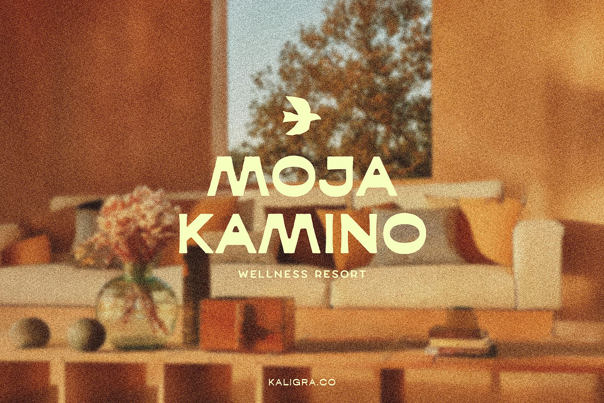 Kaligra Tropicana Sans, a Sans Serif Font by Kaligra.co (Photo 5 of 22)