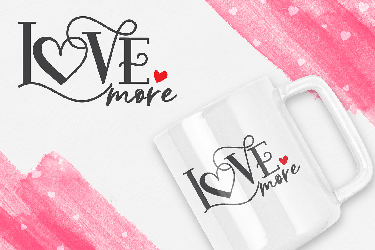 Valentine Font, a Serif Font by Fox7 By Rattana (Photo 3 of 5)
