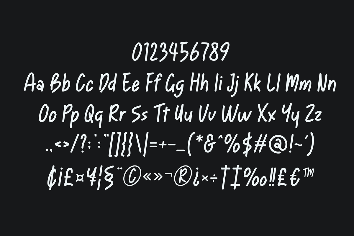 Belgravias - A Modern Handwritten, a Handwritten Font by Marvadesign (Photo 6 of 7)