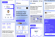 Cluster - Startup Framer Template, a Landing Page Template by Flow Samurai Templates (Thumbnail 4 of 4)