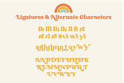 Radiant Days A Modern Retro Serif, a Serif Font by Prestige Artsy Studio (Thumbnail 9 of 9)
