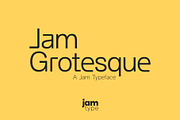 Jam Grotesque Alt, a Sans Serif Font by JAM Type (Thumbnail 1 of 11)