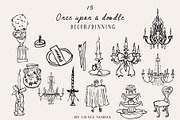 Whimsical doodle Line art svg vector, a Decorative Illustration by Grace Noboa Illustrations (Thumbnail 14 of 19)