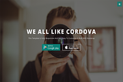 Cordova-Responsive One Page Template, a Bootstrap Template by Script Eden (Thumbnail 2 of 3)