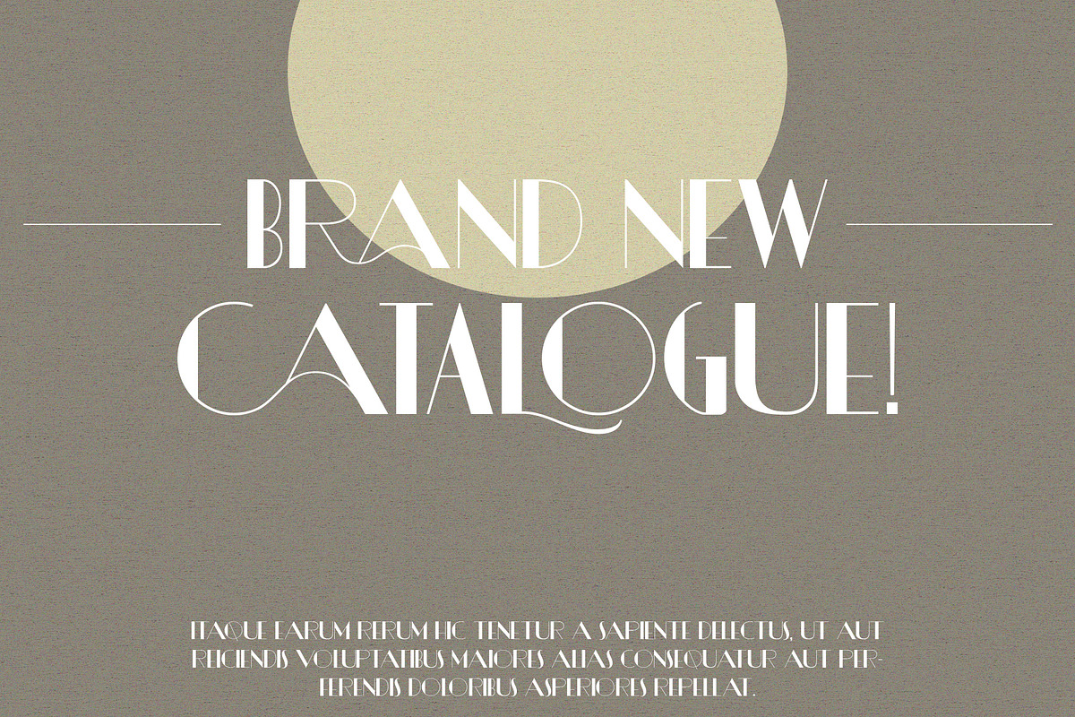 Baerst! Modern Display Font, a Sans Serif Font by deadlock studio (Photo 8 of 12)