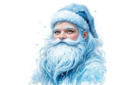 Whimsical Icy Blue Christmas clipart, a Seasonal Illustration by Creative design (Thumbnail 6 of 7)