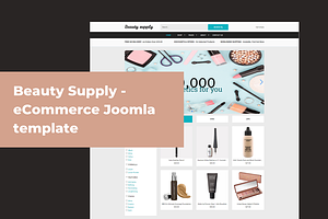 Beauty Supply - Joomla Template