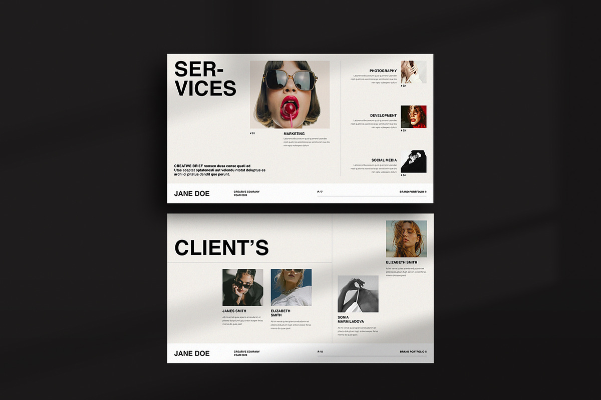 Brand Portfolio Presentation, a Presentation Template by NorthPeak (Photo 7 of 11)