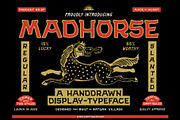 Madhorse Western Font, a Sans Serif Font by Cmptrules (Thumbnail 6 of 7)