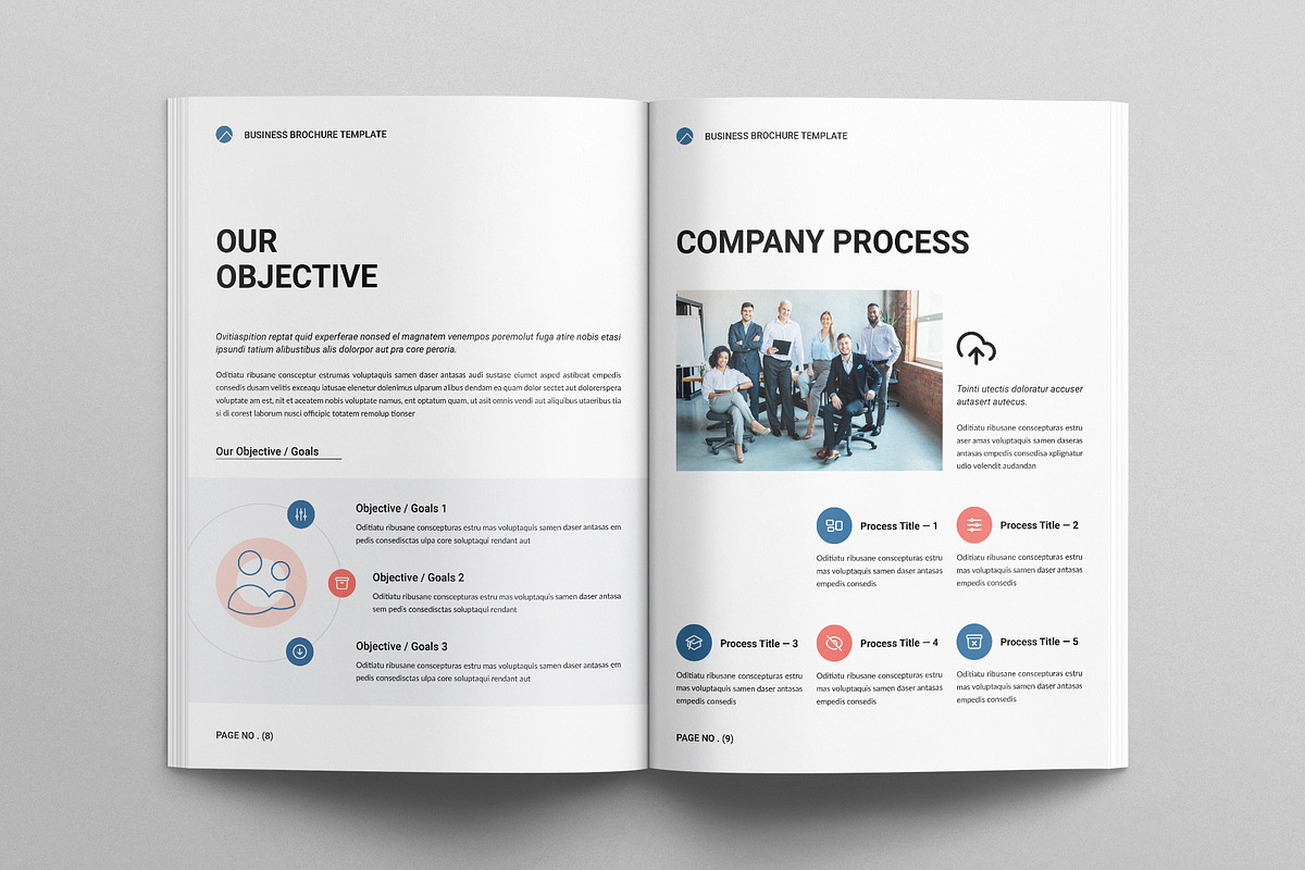 Business Brochure Template, a Brochure Template by E-Type (Photo 4 of 7)
