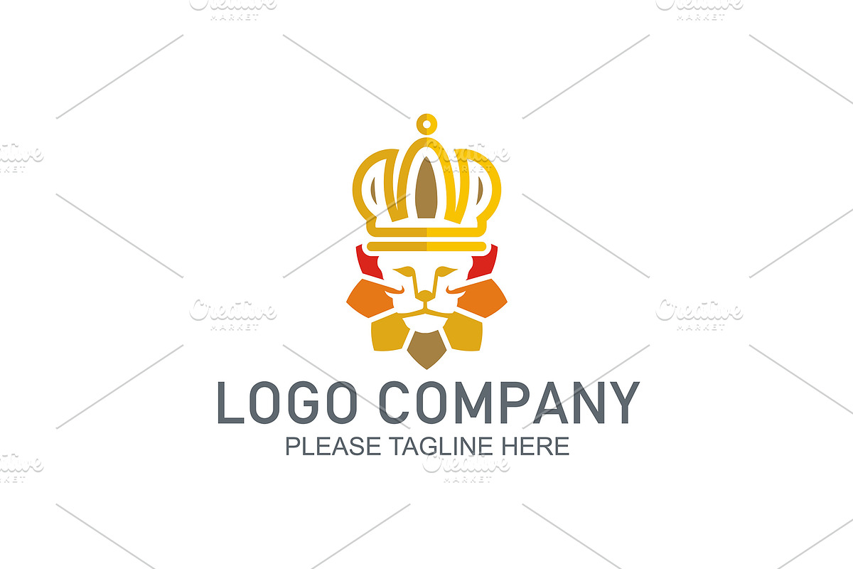 20 Logo Lion Templates Bundle, a Branding & Logo Template by Friendesigns (Photo 20 of 21)