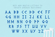 Greek Odyssey - Mythology Typeface, a Sans Serif Font by HipFonts (Thumbnail 2 of 12)