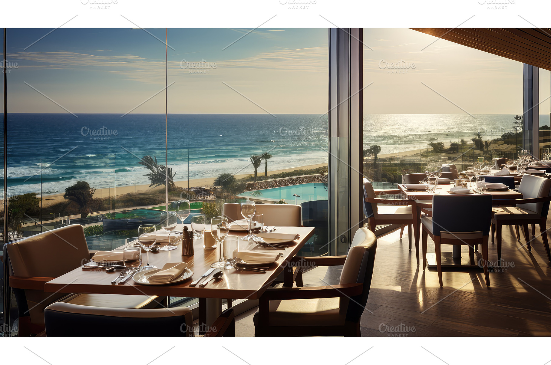 menu top restaurant background ai, a Food & Drink Photo by pikepicture