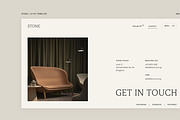 Stone | Portfolio UI KIT Template, a Landing Page Template by Skolastika Phoebe (Thumbnail 4 of 7)