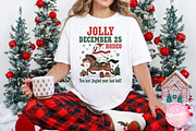 Jolly Rodeo Cowboy Christmas PNG, an Illustration by CreationArt (Thumbnail 3 of 4)