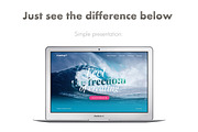 Hero / Header MacBook™ Mockup, a Mac Mockup by eppearance (Thumbnail 3 of 3)