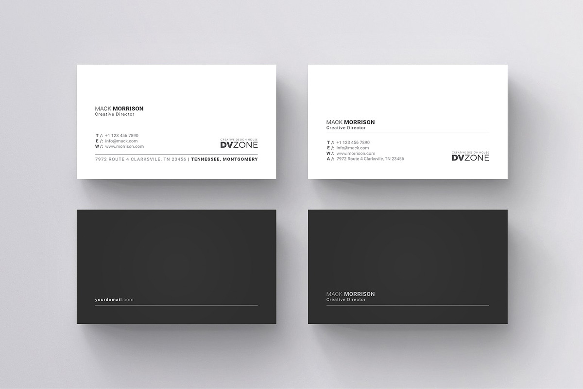 Business Card, a Business Card Template by Diverter (Photo 3 of 3)