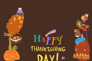 Frame Compose with Turkeys