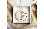 Ceramic Ornament Mockup, a Merchandise Mockup by EmpaviMockups (Thumbnail 5 of 6)