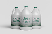 Cleaner Bottle Mockup, a Cups & Container Mockup by Farabion Studio (Thumbnail 4 of 4)