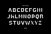 Argus - Blocky Grotesk Typeface, a Sans Serif Font by Lurinzu Studios (Thumbnail 2 of 12)