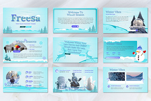 Freesa - Winter Powerpoint