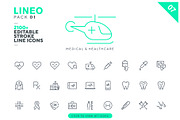LINEO 1 - 2100+ icons, an Outline Icon by sharpnose (Thumbnail 12 of 14)