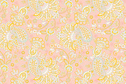 Damask paisley seamless patterns, a Pattern Graphic by antalogiya (Thumbnail 2 of 5)