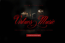 Virtuos Music Cyrillic Font