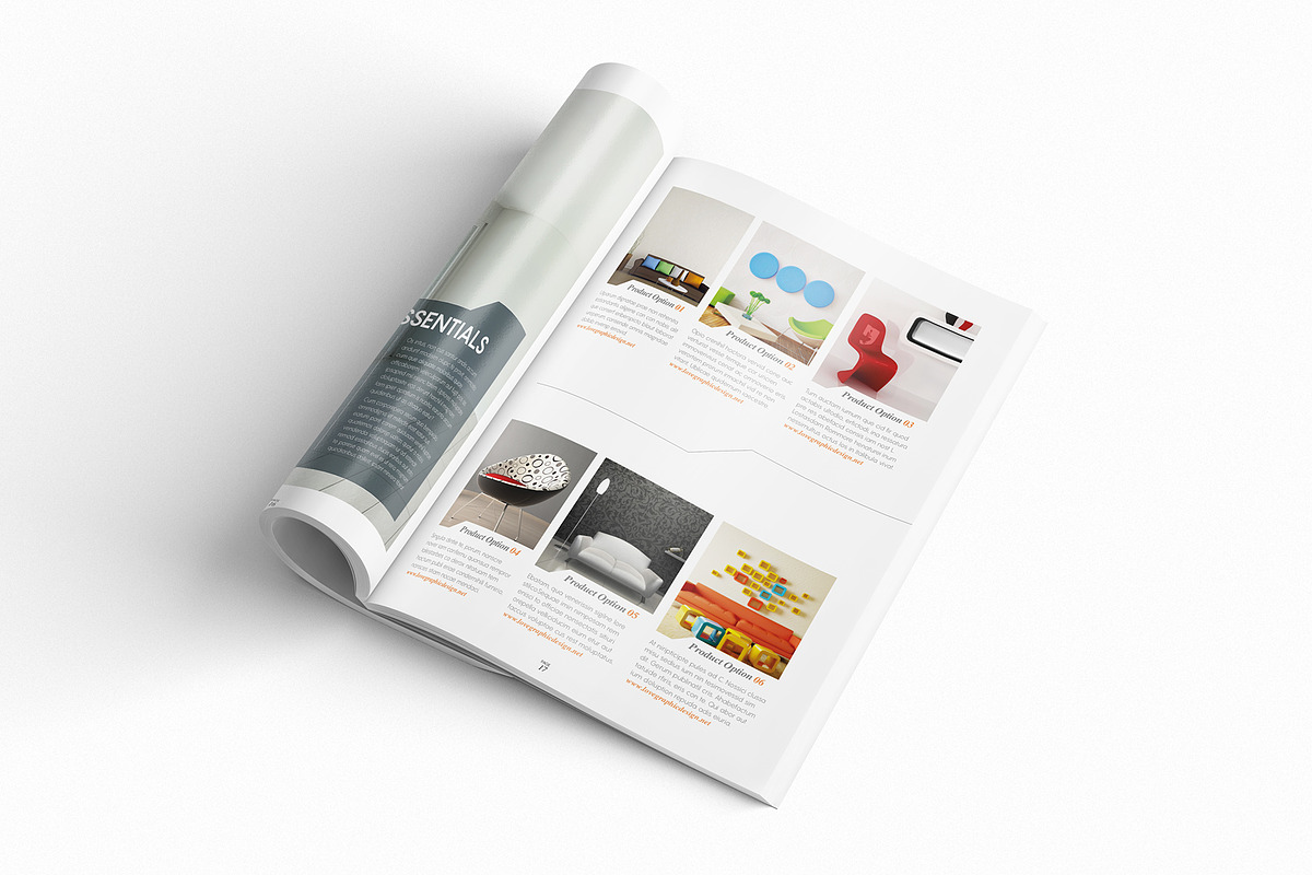 Magazine Template InDesign 09, a Magazine Template by Love Graphic Design (Photo 7 of 28)