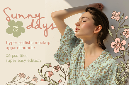 Sunny days mockup bundle - Vol. 02