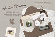 Archive Memories – Letters & Keepsak, an Object Graphic by DigARTbyHavroshka (Thumbnail 1 of 13)